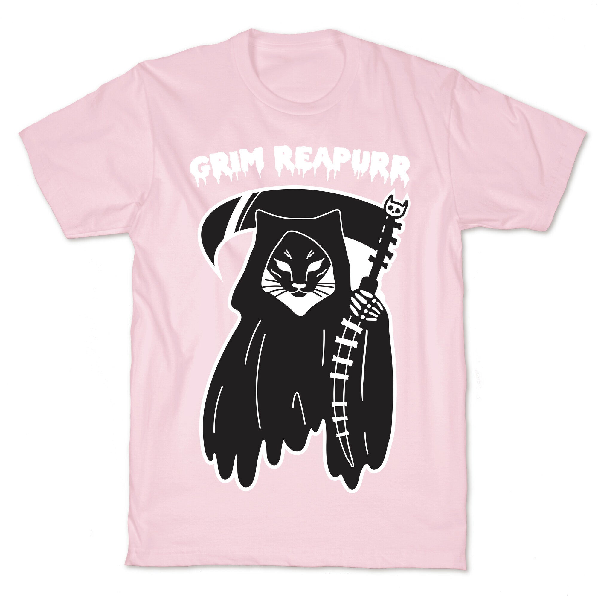 Grim Reapurr Cat T-Shirt